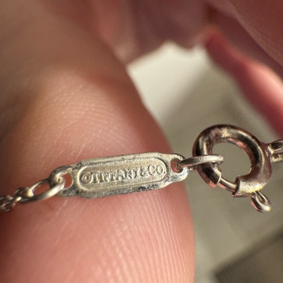 Tiffany & Co. Return to Tiffany Heart Tag Key Pendant Necklace Sterling Silver - Picture 4 of 5